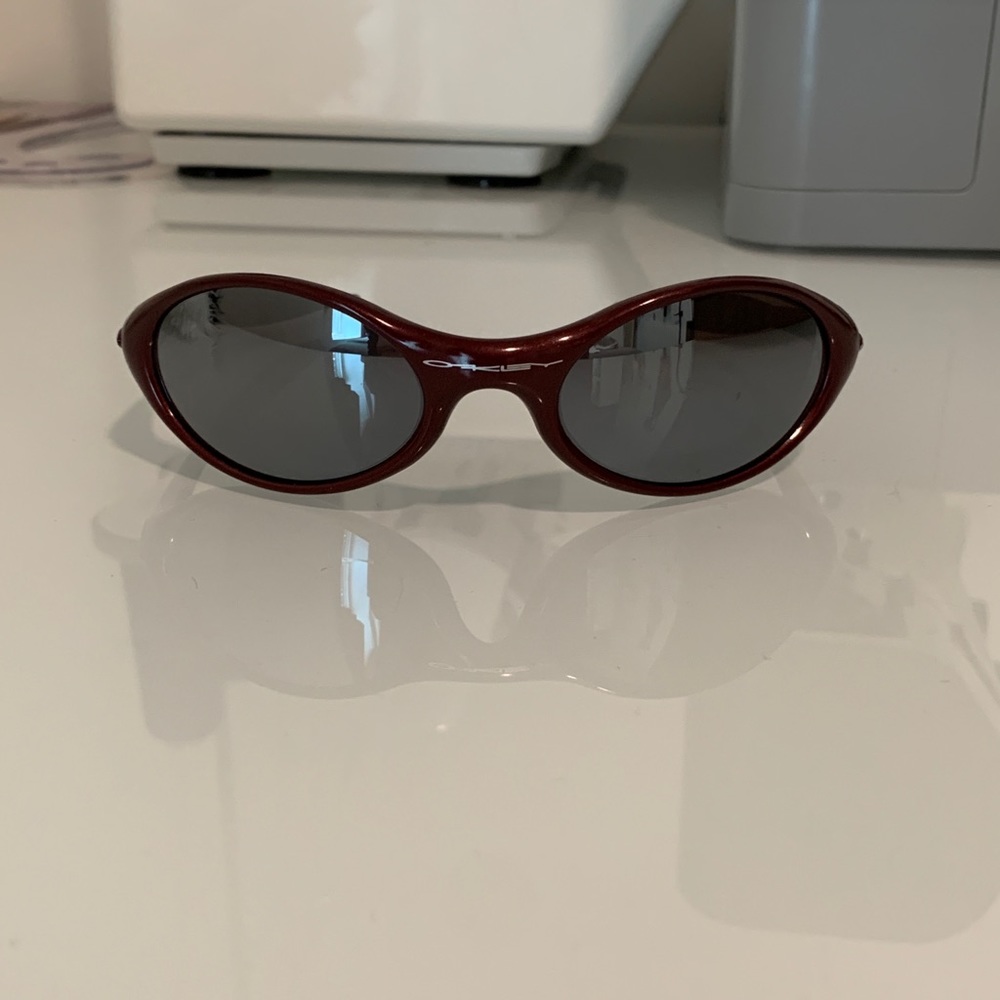 Vintage Oakley Eye Jacket Sunglasses.